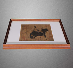 鄂州书画装裱配框服务案例